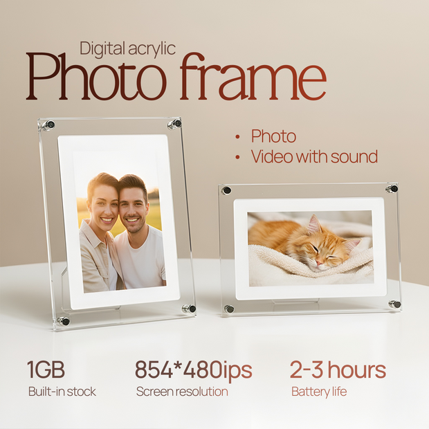 Digital Photo & Video Frame By Firello
