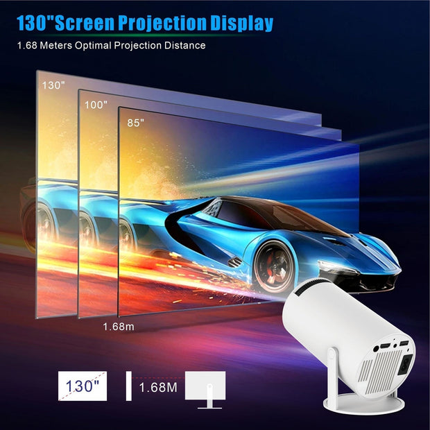 Portable Projector HY300 Pro By Firello